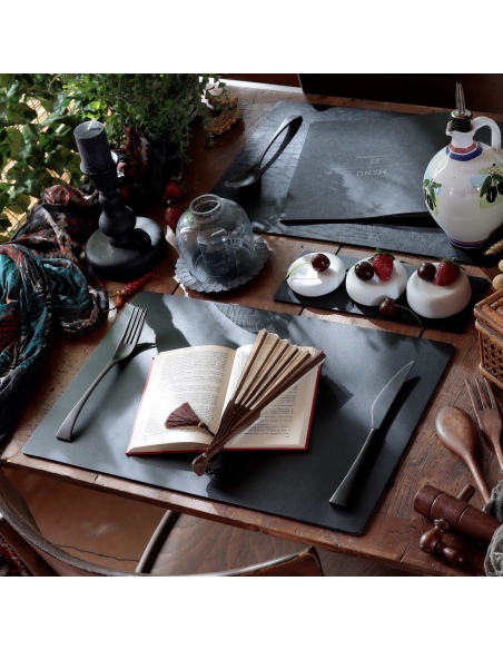 TOVAGLIETTE TAPPETINI D'ARREDO 30x45 cm pezzo singolo BULL NERO sp. 3,0