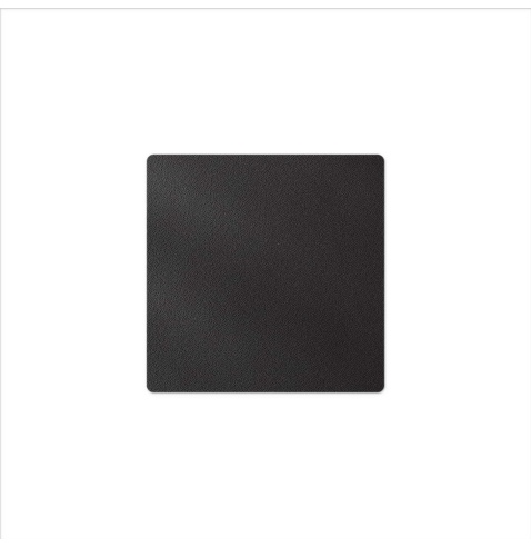 TOVAGLIETTE TAPPETINI D'ARREDO 32x32 cm pezzo singolo BULL NERO sp. 3,0