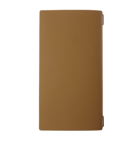 Porta Menu A4 SLIM (17,4x31,8 cm) etichetta PATCH "menu" solo elastico nero CHEF OCRA