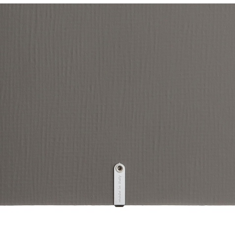 Porta Menu A4 (23,2x31,8 cm) etichetta METAL "menu" 2 buste (4 facciate) elastico nero CHEF TORTORA