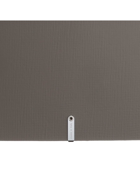 Porta Menu A4 SLIM (17,4x31,8 cm) etichetta METAL "personalizzata" (minimo 18 pezzi) 2 buste (4 facciate) elastico nero CHEF TOR
