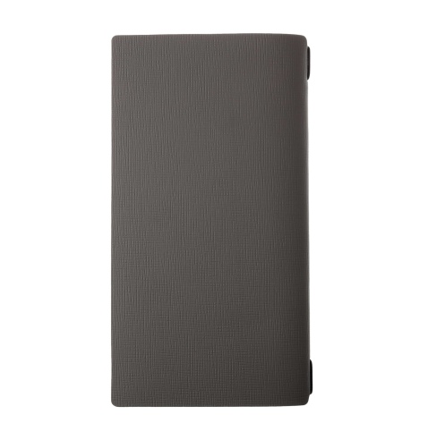 Porta Menu A4 SLIM (17,4x31,8 cm) etichetta PATCH "personalizzata" (minimo 18 pezzi) 2 buste (4 facciate) elastico nero CHEF TOR