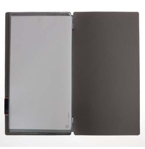 Porta Menu A4 SLIM (17,4x31,8 cm) etichetta PATCH "personalizzata" (minimo 18 pezzi) 2 buste (4 facciate) elastico nero CHEF TOR