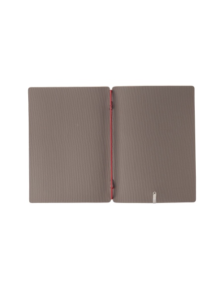 Porta Menu A5 (16,5x23,1 cm) senza etichetta solo elastico rosso JUTA GRIGIO