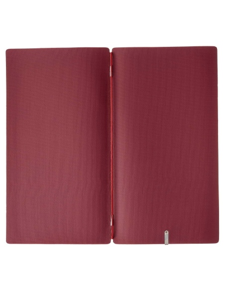 Porta Menu A4 SLIM (17,4x31,8 cm) senza etichetta solo elastico rosso JUTA BORDEAUX