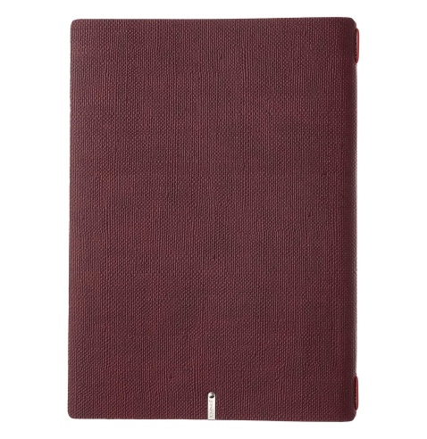 Porta Menu A4 (23,2x31,8 cm) senza etichetta solo elastico rosso JUTA BORDEAUX