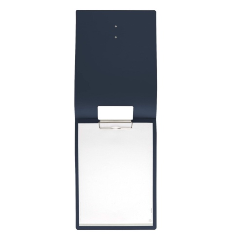 CITY MENU porta menu A4 etichetta METAL STANDARD "menu" molla ferma fogli CHEF BLU