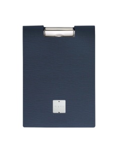 CITY MENU porta menu A4 etichetta METAL STANDARD "menu" molla ferma fogli CHEF BLU 2