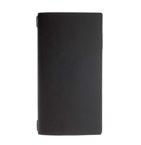Porta Menu A4 SLIM (17,4x31,8 cm) senza etichetta solo elastico nero CHEF MARRONE