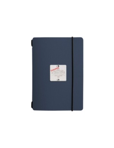 MINIMENU S-A6 porta menu CHEF BLU etichetta METAL "personalizzata" (minimo 18 pezzi)
