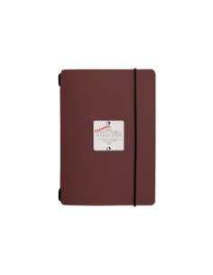 MINIMENU S-A6 porta menu CHEF BORDEAUX etichetta METAL "personalizzata" (minimo 18 pezzi)