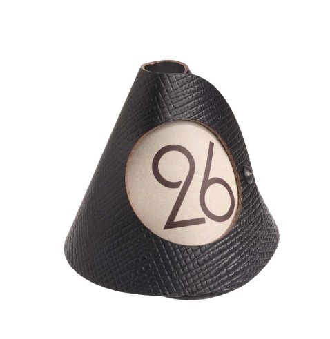 CONE segna tavoli monofacciali conf. 10 pz. CHEF NERO