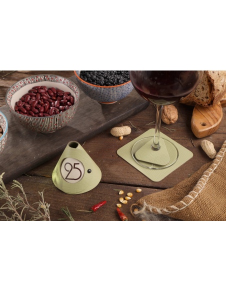 CONE segna tavoli monofacciali conf. 10 pz. CHEF SALVIA