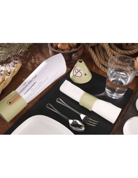 CONE segna tavoli monofacciali conf. 10 pz. CHEF SALVIA