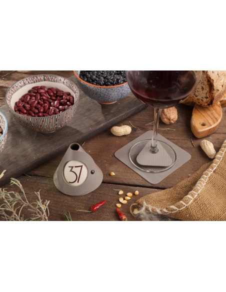 CONE segna tavoli monofacciali conf. 10 pz. CHEF TORTORA