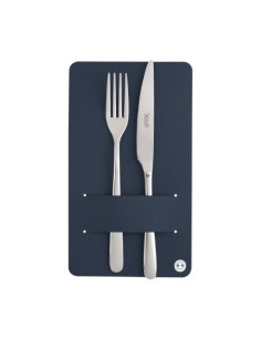 CUTLERY HOLDER porta posate CHEF BLU conf. 4 pz.