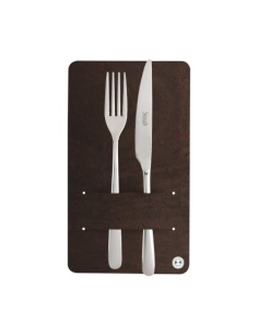 CUTLERY HOLDER porta posate SUGHERO MARRONE sp. 2.5 conf. 4 pz.