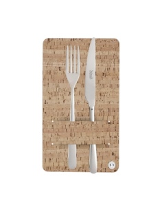 CUTLERY HOLDER porta posate SUGHERO NATURALE sp. 1.4 conf. 4 pz.