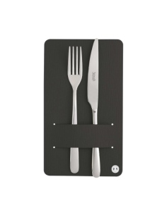 CUTLERY HOLDER porta posate CHEF NERO conf. 4 pz.