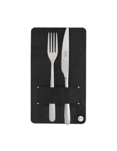 CUTLERY HOLDER porta posate SUGHERO NERO sp. 2.5 conf. 4 pz.