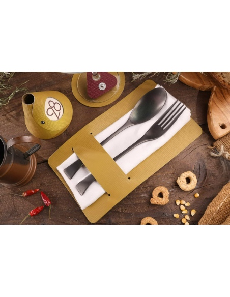 CUTLERY HOLDER porta posate CHEF OCRA conf. 4 pz.