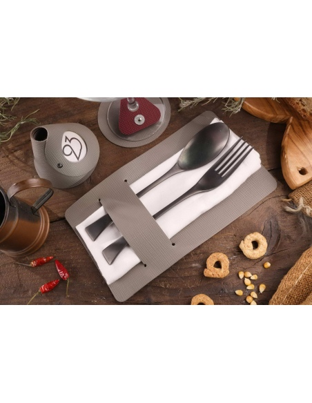 CUTLERY HOLDER porta posate CHEF TORTORA conf. 4 pz.