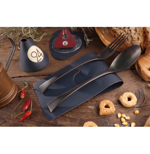 CUTLERY REST poggia posate CHEF BLU conf. 4 pz.
