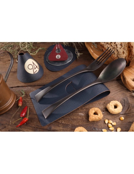 CUTLERY REST poggia posate CHEF BLU conf. 4 pz.