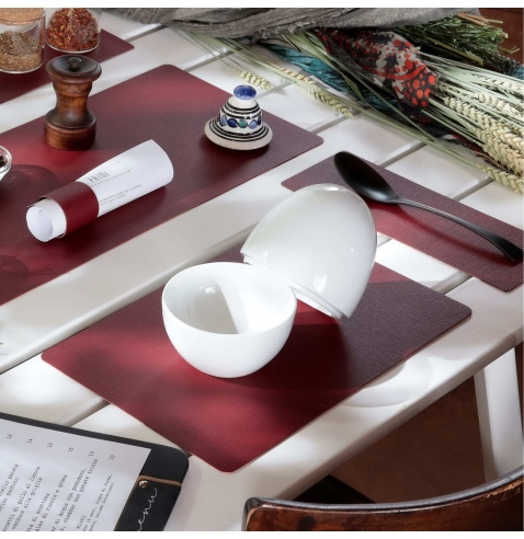 TOVAGLIETTE TAPPETINI D'ARREDO 21x32 cm pezzo singolo CHEF BORDEAUX