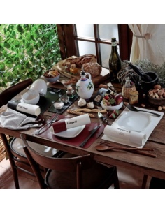 TOVAGLIETTE TAPPETINI D'ARREDO 35x23 cm pezzo singolo CHEF BORDEAUX 2