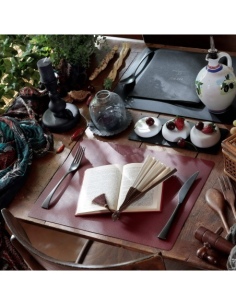 TOVAGLIETTE TAPPETINI D'ARREDO 40x30 cm pezzo singolo CHEF BORDEAUX 2
