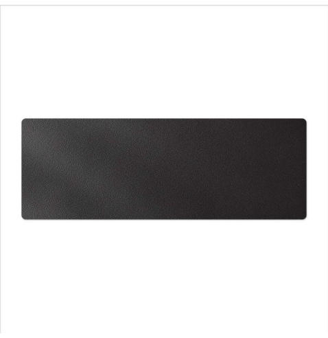 TOVAGLIETTE TAPPETINI D'ARREDO 62x22 cm pezzo singolo BULL NERO sp. 3,0