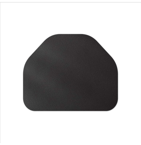 TOVAGLIETTE TAPPETINI D'ARREDO TETRIS 39x48 cm pezzo singolo BULL NERO sp. 3,0
