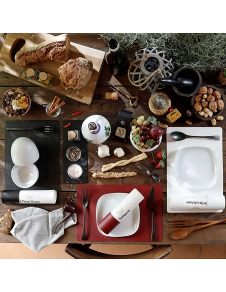 TOVAGLIETTE TAPPETINI D'ARREDO 23x35 cm pezzo singolo CHEF NERO