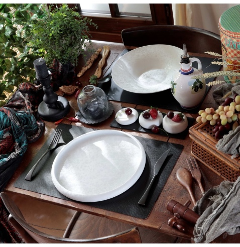 TOVAGLIETTE TAPPETINI D'ARREDO 30x45 cm pezzo singolo CHEF NERO