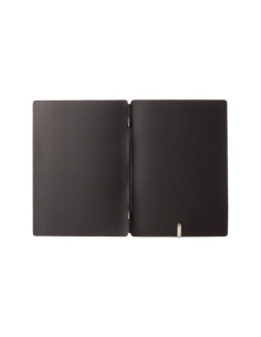 Porta Menu A5 (16,5x23,1 cm) senza etichetta solo elastico nero CHEF NERO 2