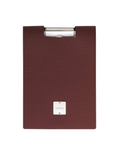 CITY porta blocco A4 etichetta METAL STANDARD "notes" molla ferma fogli CHEF BORDEAUX 2