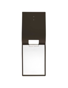 CITY porta blocco A4 etichetta METAL STANDARD "notes" molla ferma fogli CHEF MARRONE