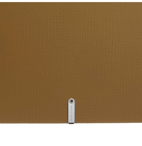 Porta Menu A4 SLIM (17,4x31,8 cm) etichetta METAL "menu" 2 buste (4 facciate) elastico nero CHEF OCRA