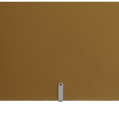 Porta Menu A4 (23,2x31,8 cm) etichetta METAL "menu" 2 buste (4 facciate) elastico nero CHEF OCRA
