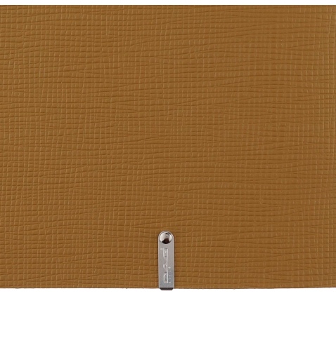 Porta Menu A5 (16,5x23,1 cm) etichetta METAL "menu" 2 buste (4 facciate) elastico nero CHEF OCRA