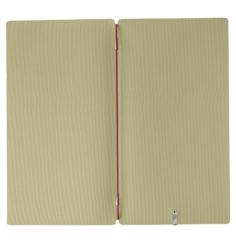 Porta Menu A4 SLIM (17,4x31,8 cm) senza etichetta solo elastico rosso JUTA SALVIA