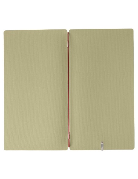 Porta Menu A4 SLIM (17,4x31,8 cm) senza etichetta solo elastico rosso JUTA SALVIA