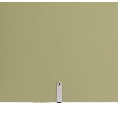 Porta Menu A5 (16,5x23,1 cm) etichetta METAL "menu" 2 buste (4 facciate) elastico nero CHEF SALVIA