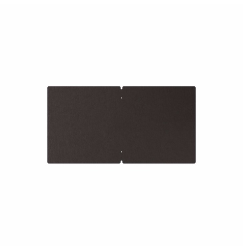 CUSTOM PIEGHEVOLE 2 ANTE QUADRATO - ECO NERO sp. 0.6