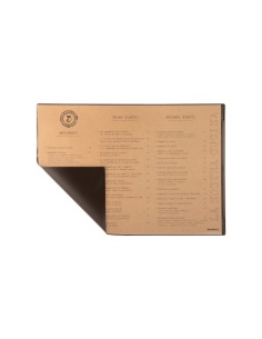 RISTO TOVAGLIETTA MENU A3 - 1 tasca CACAO
