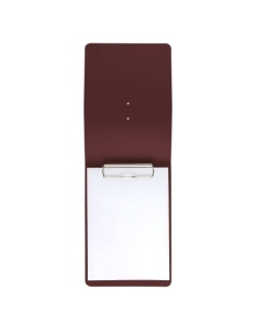 CITY MENU porta menu A5 etichetta METAL STANDARD "menu" molla ferma fogli CHEF BORDEAUX 2