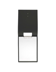 CITY MENU porta menu A4 etichetta METAL STANDARD "menu" molla ferma fogli CHEF NERO