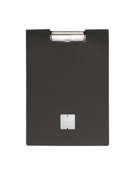 CITY MENU porta menu A4 etichetta METAL STANDARD "menu" molla ferma fogli CHEF NERO