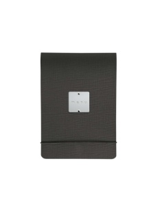 CITY MENU porta menu A5 etichetta METAL STANDARD "menu" molla ferma fogli CHEF NERO